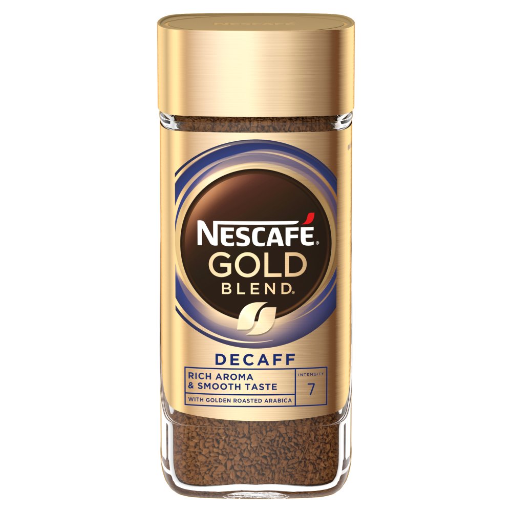 MASNescafe Gold Blend Decaff Instant Coffee 100g-Food