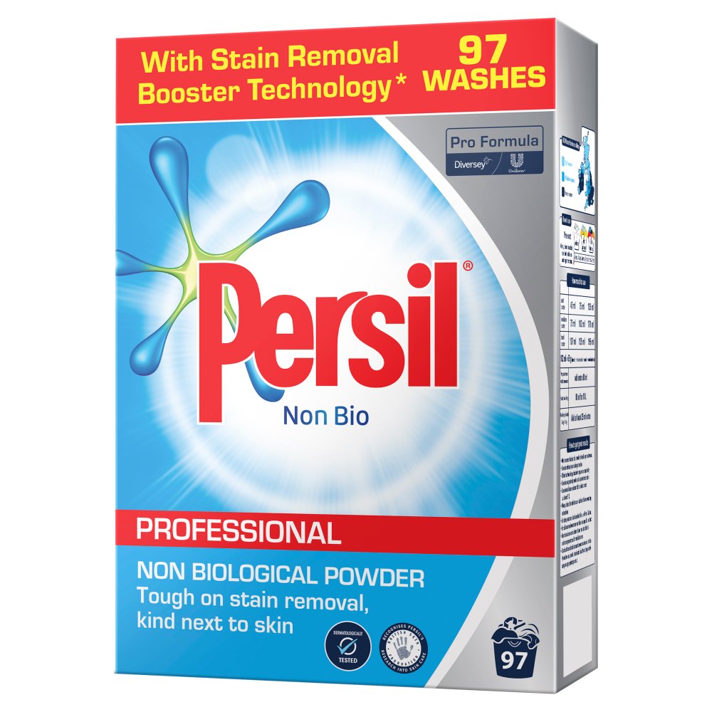 MASPersil Pro Formula Professional Non Biological Powder 97 Washes 6.3kg-Food