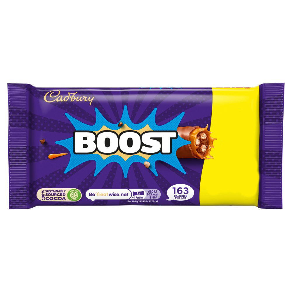 MASCad Boost Chocolate Bar 4 Pack 126g-Food