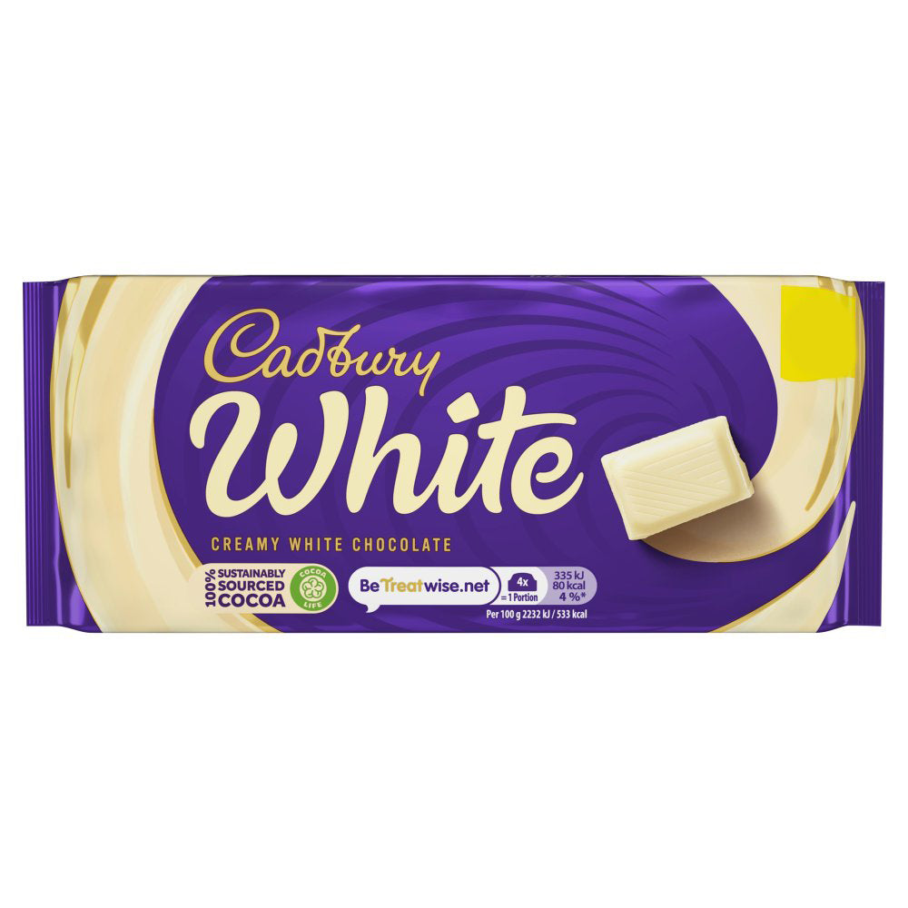MASCad White Chocolate Bar 90g-Food