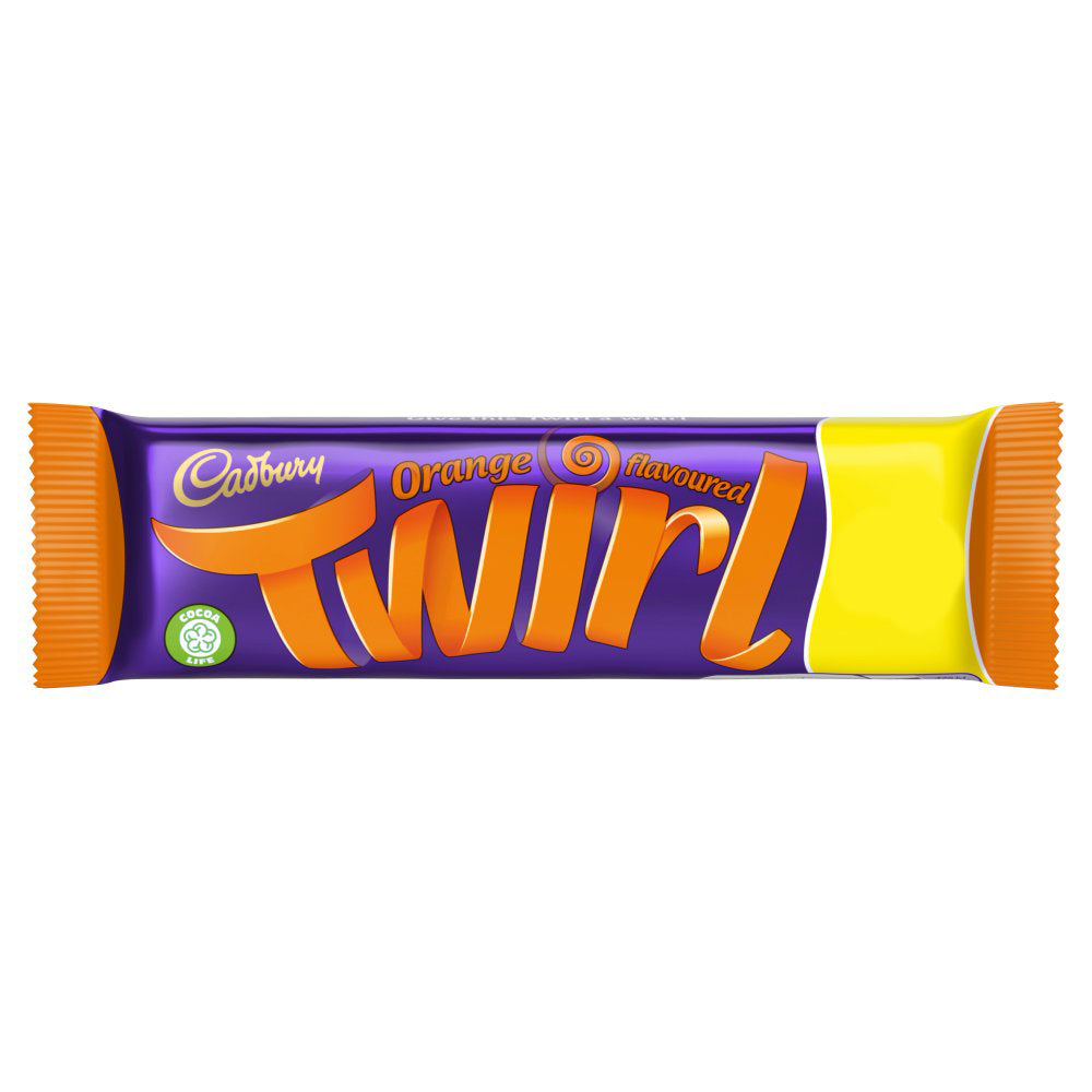 MASCad Twirl Orange Flavoured Chocolate Bar 43g-Food