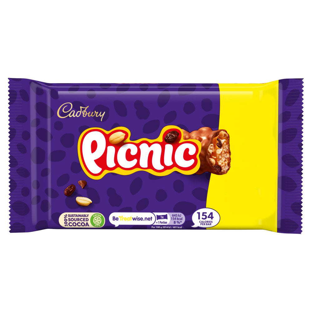 MASCad Picnic Chocolate Bar 4 Pack 128g-Food