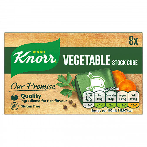 MASKnorr Vegetable Stock cubes 10g-Food