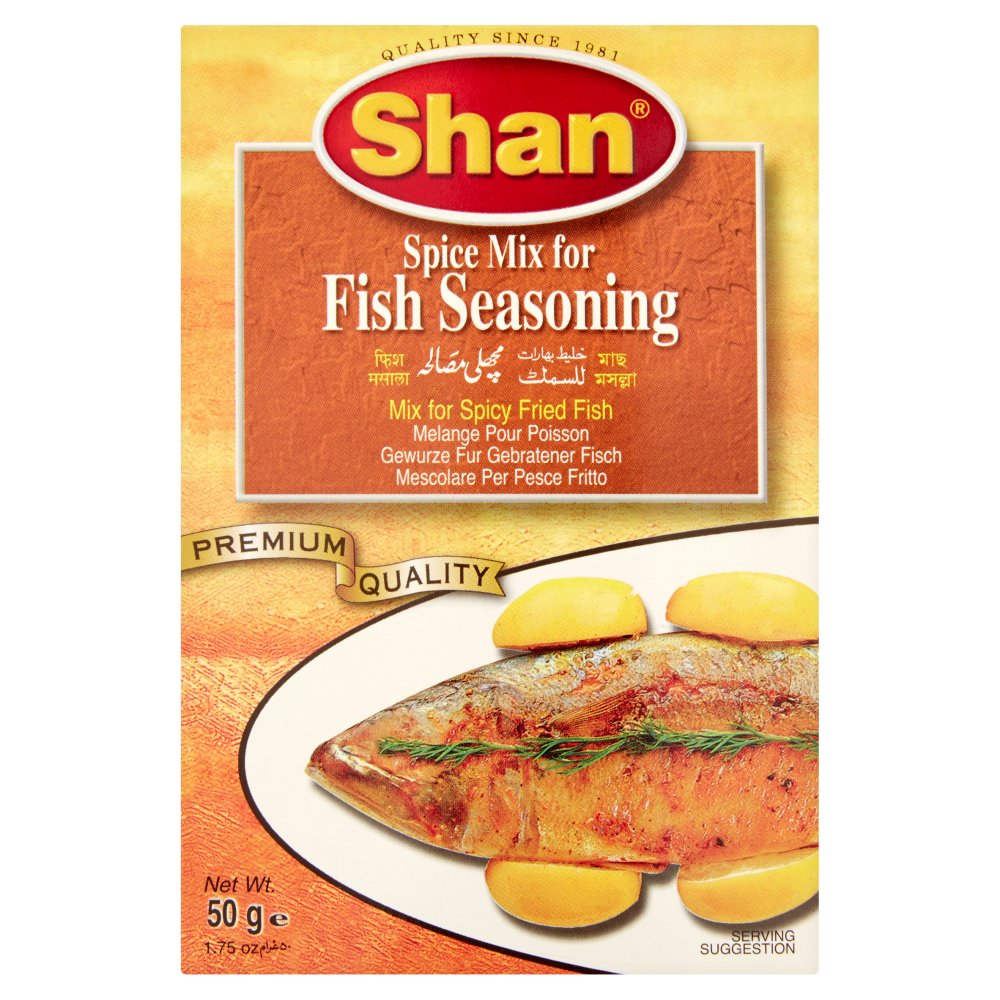 Shan Spice Mix for Fish Seasoning 50g-Food