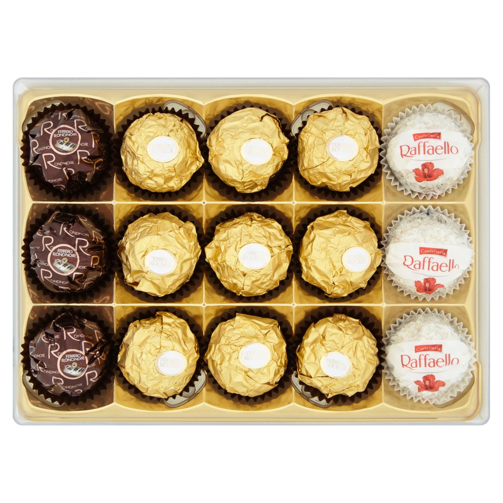 MASFerrero Collection Gift Box of Chocolates 15 Pieces (172g)-Food