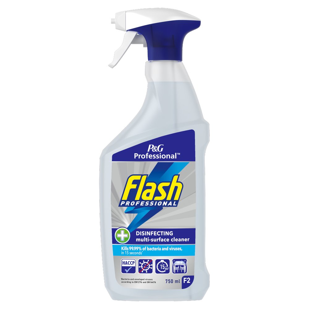 MASFlash Professional F2 Disinfecting Cleaning Spray 750ML-Food