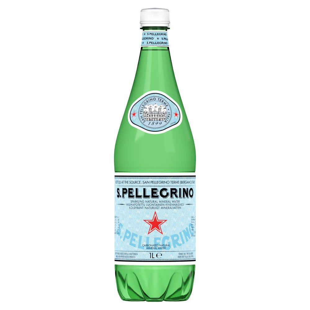 San Pellegrino Sparkling Natural Mineral Water 1L-Food