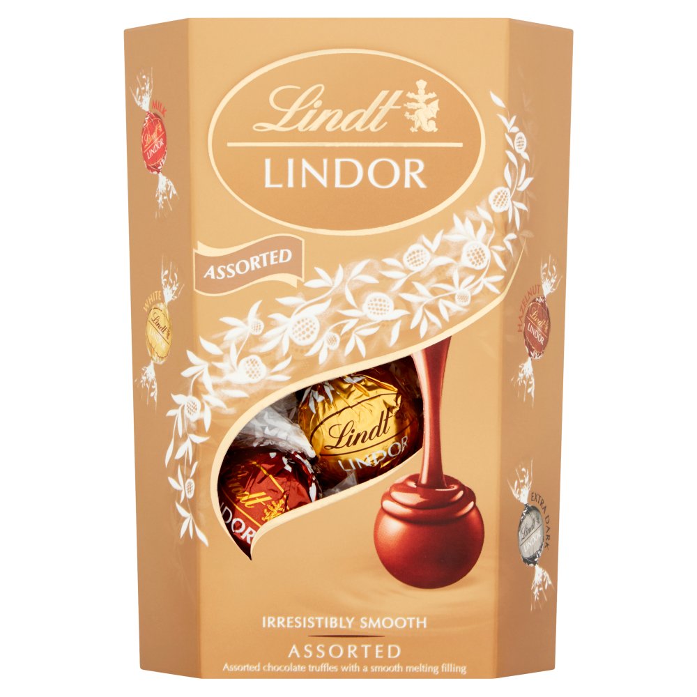 MASLindt Lindor Assorted Chocolate Truffles Box 200g-Food