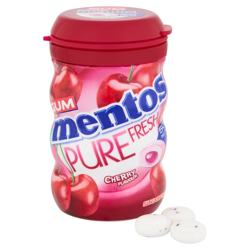 MASMentos Cherry Flavour Gum 50 Pieces 97g-Food