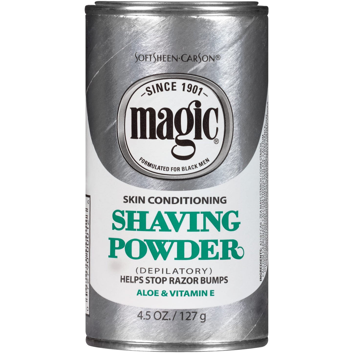MASMagic Shaving Powder Platinum ( Aloe & Vit E)-Fd