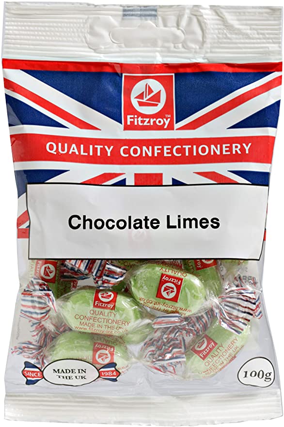 SKFitzroy Chocolate Limes 100g