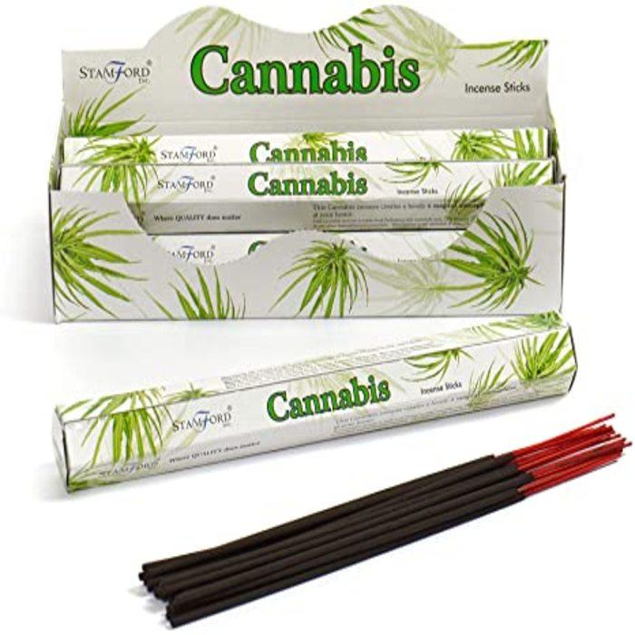 MASStamford Cannabis Incense 20 Sticks Box of 6-Fd