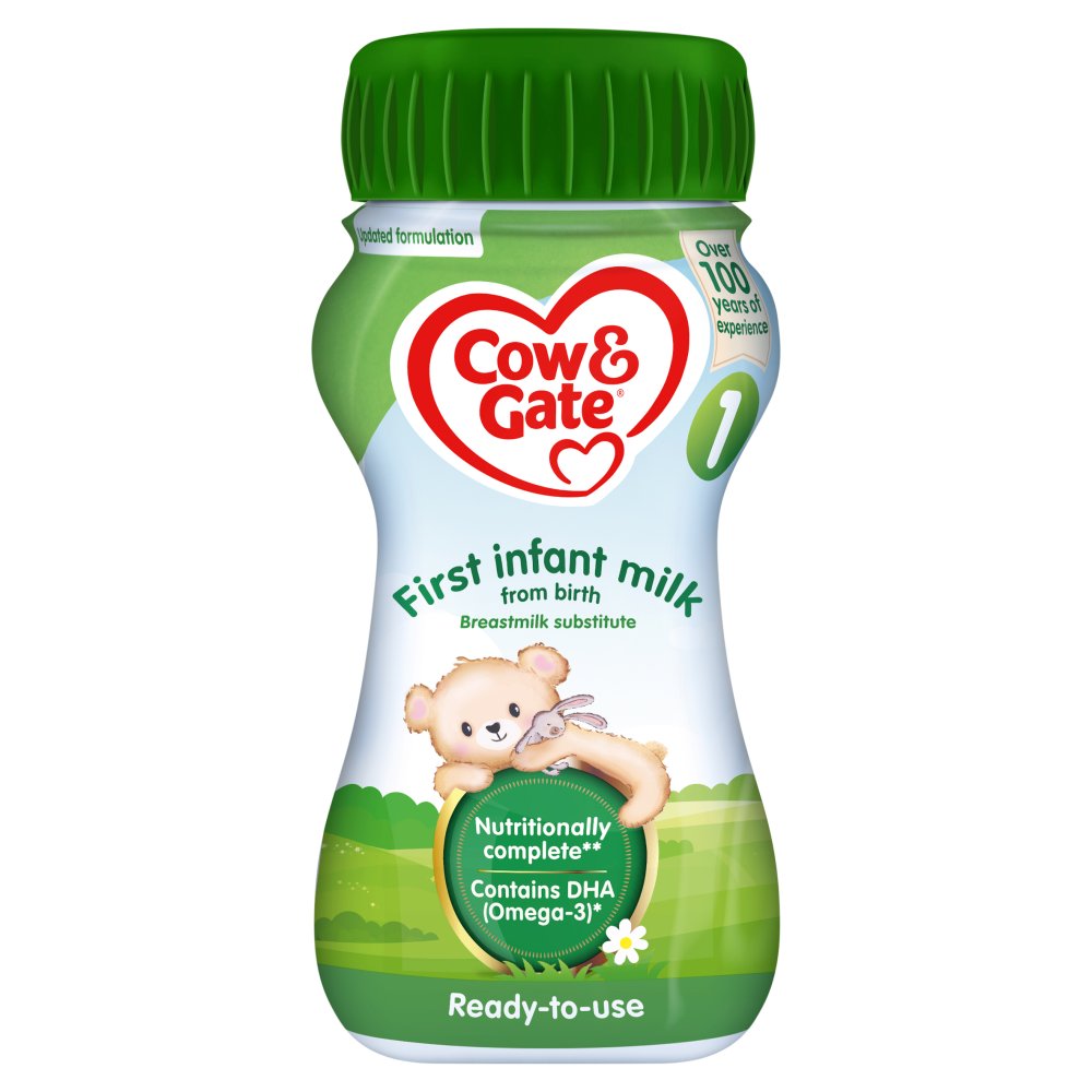 MASCow & Gate 1 First Infant Milk from Birth 200ml-Food