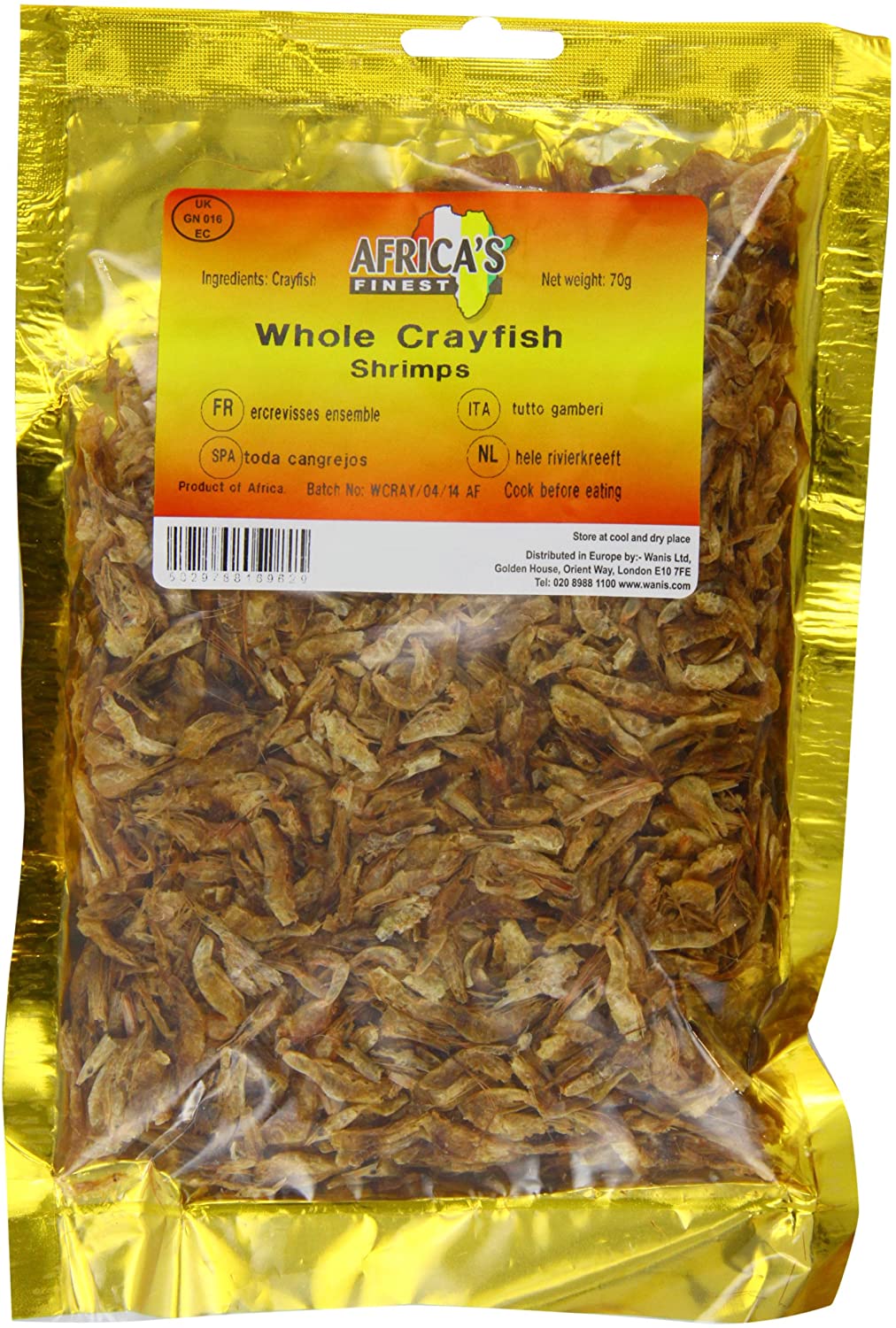 MASAfrican Finest Crayfish Powder 70g-Fd