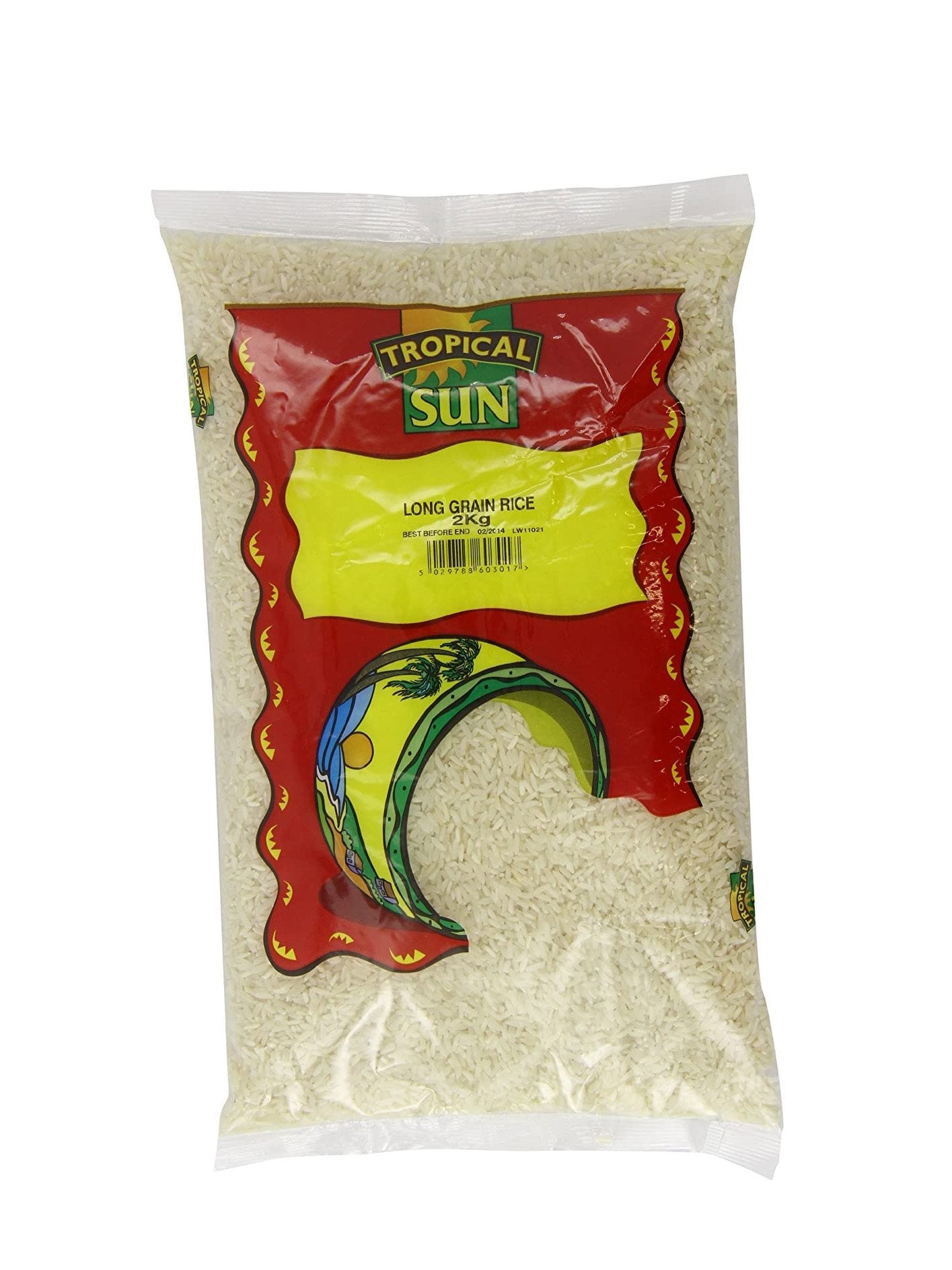 MASTropical Sun Long Grain Rice 2kg Box of 6-Fd