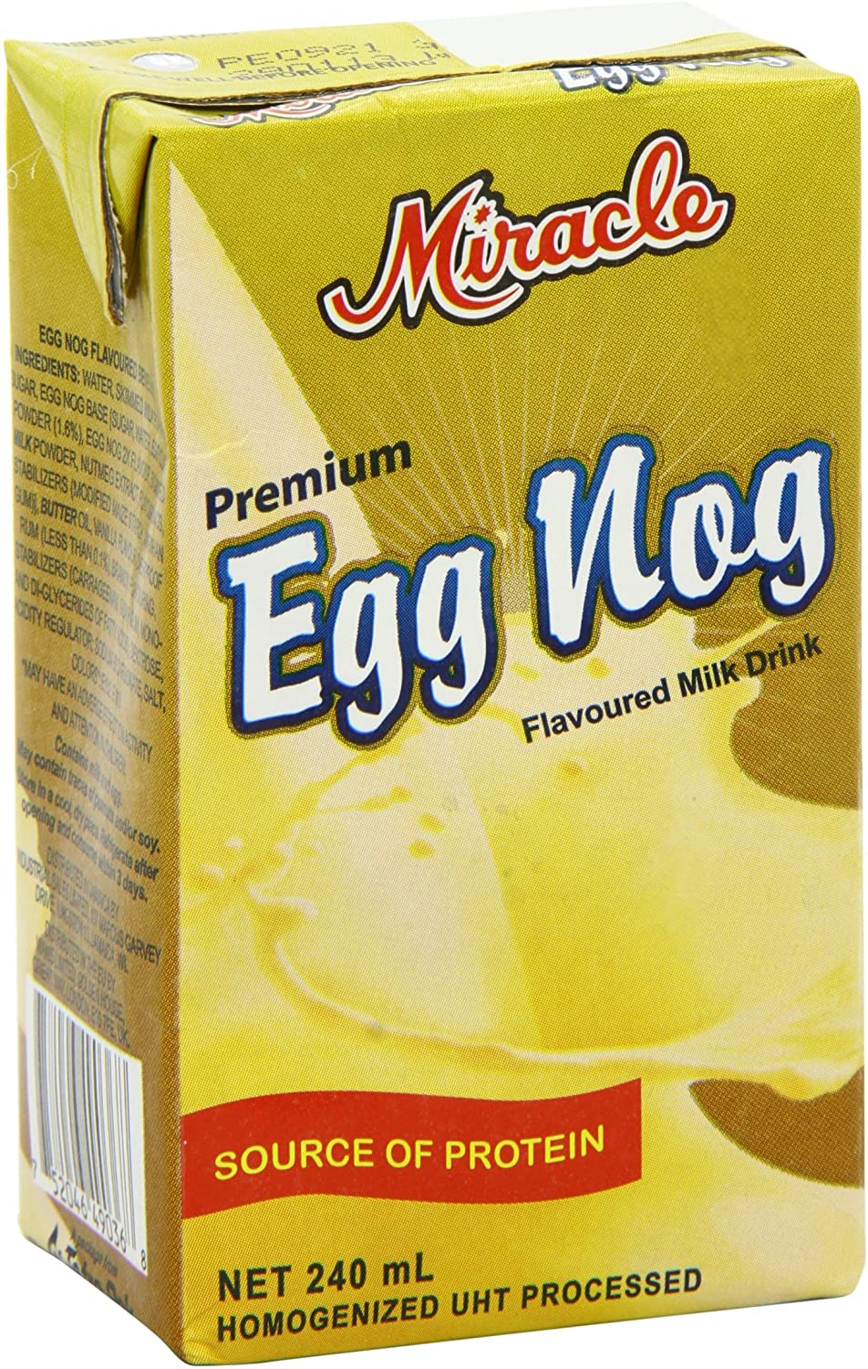 MASMiracle Egg Nog 240ml-Fd
