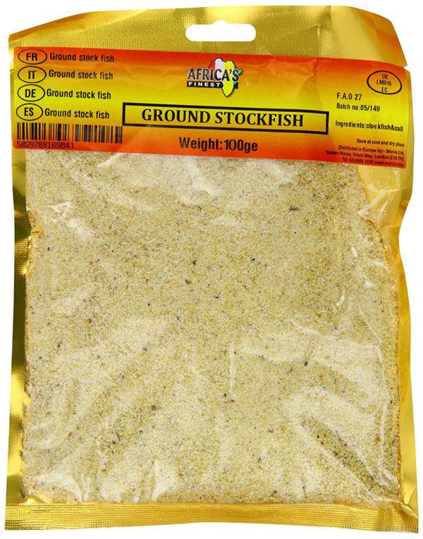 Africa's Finest Ground Stockfish 100g Box of 10