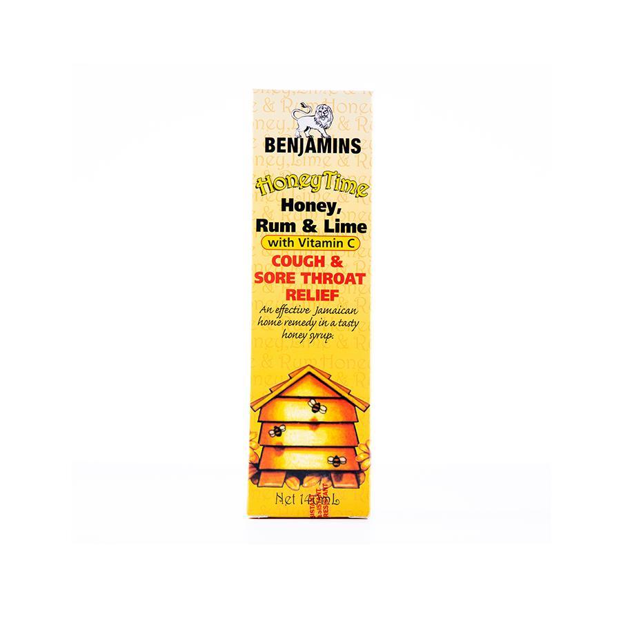 Benjamins Honeytime Honey Rum and Lime Syrup 140ml
