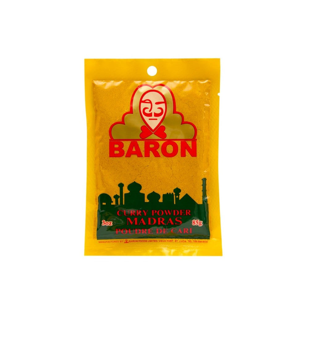 Baron Curry Powder 85g Seasonings - Caribbean Asetena Pa