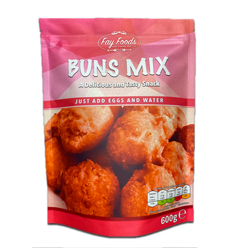 MASFay Foods Buns Mix 600g Box of 12-Fd