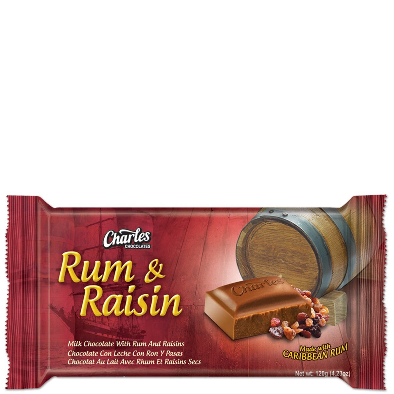 MASCharles Rum & Raisin 120g-Fd