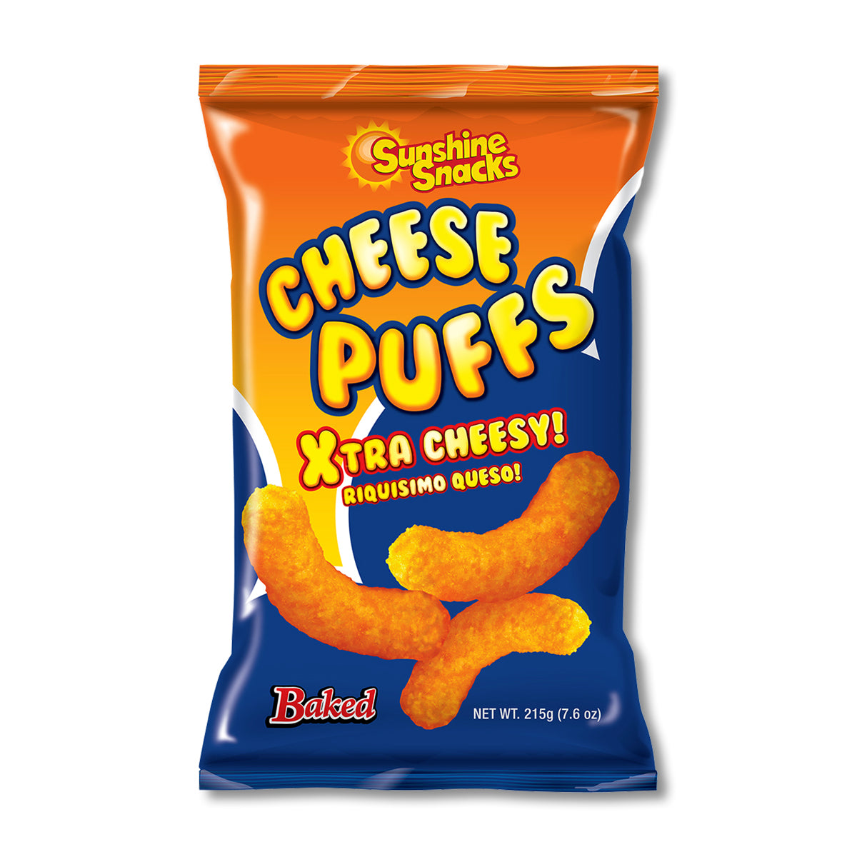Sunshine Snacks Cheese Puffs 215g