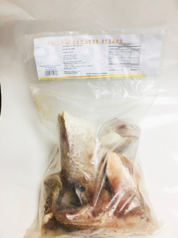 MASFrozen Yellow Croaker Fish Steaks 1.25kg-Fd