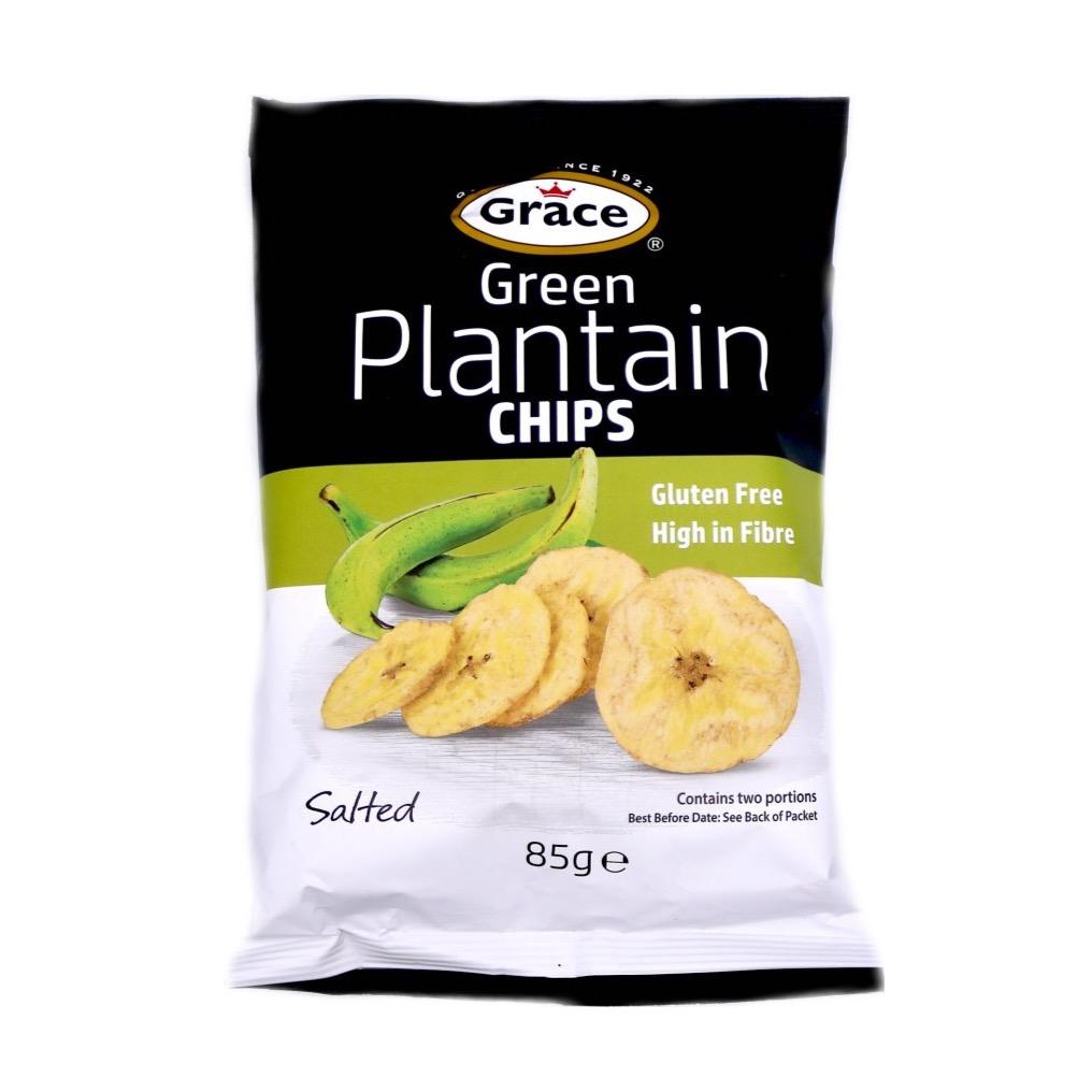 MASGrace Plantain Chips Salted 85g Box of 9-Fd