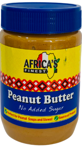 Africa's Finest Peanut Butter No Added Sugar 500g