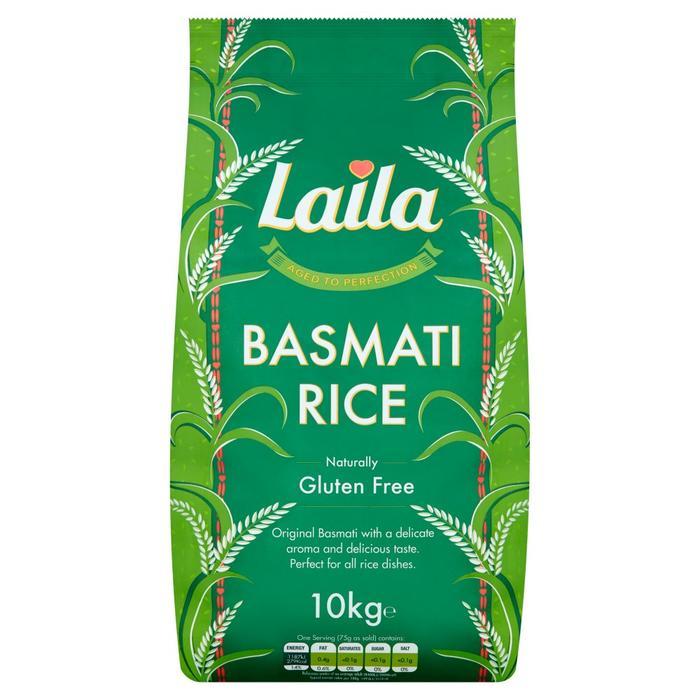 MASLaila Basmati Rice 10kg Box of 1-Fd