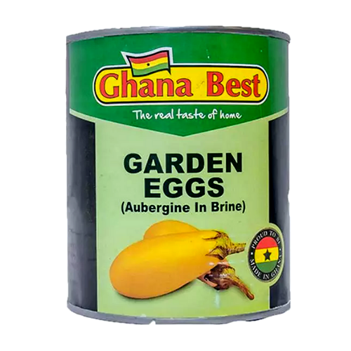 MASGhana Best Garden Eggs Aubergine 800g Box of 12-Fd