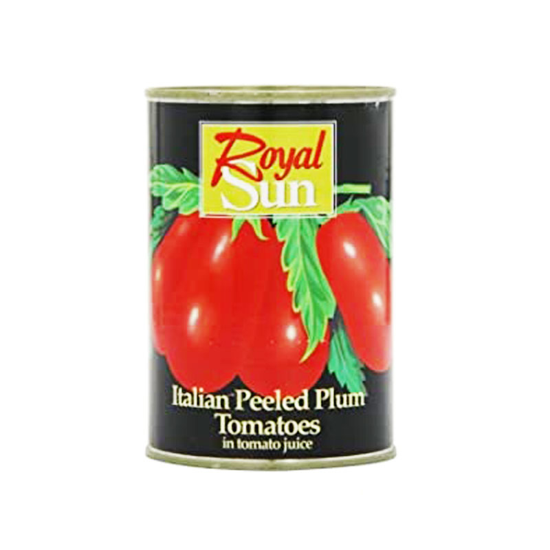 MASRoyal Sun Peeled Plum Tomatoes 400g-Fd
