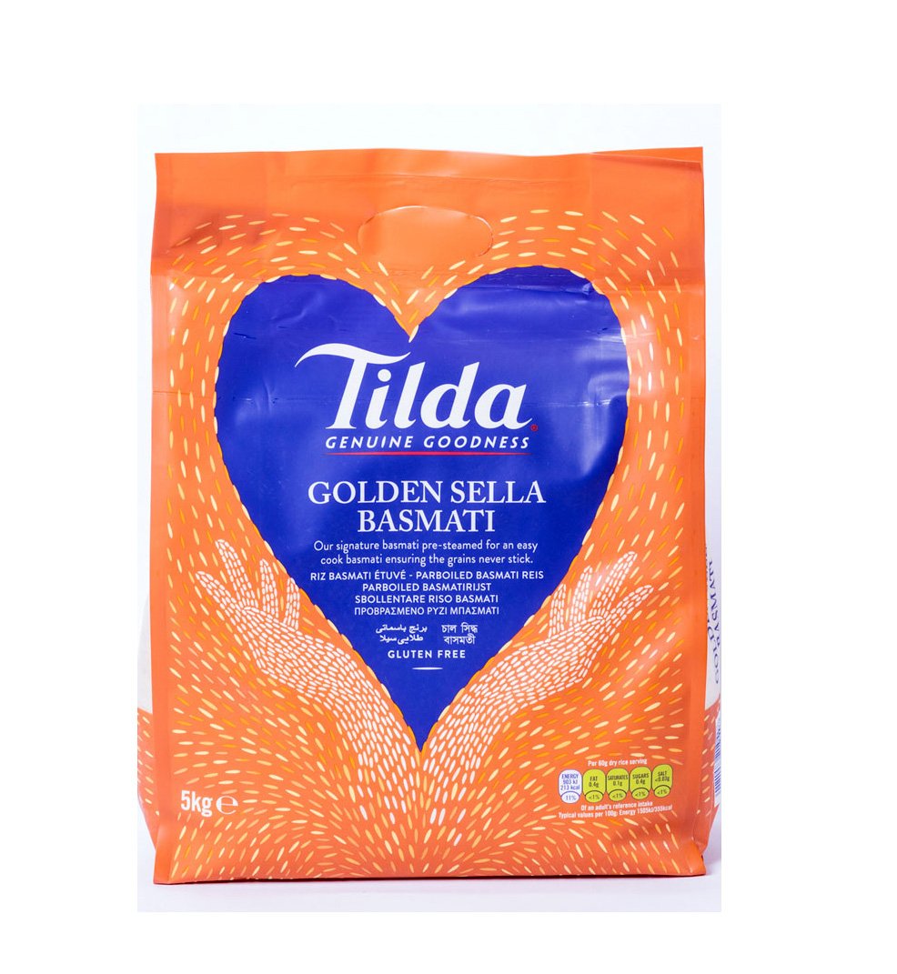 MASTilda Golden Sella Basmati 5kg Box of 1-Fd