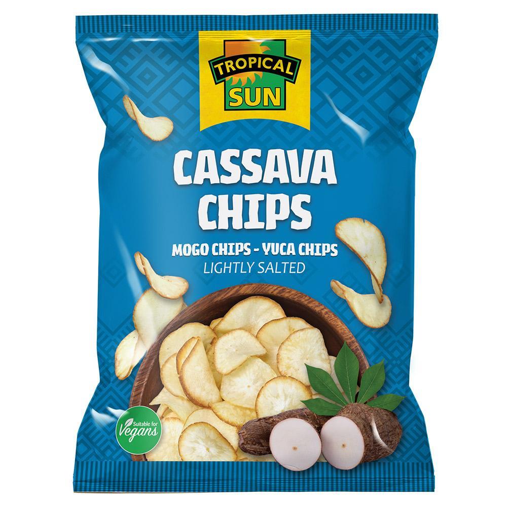 MASTropical Sun Cassava Chips Salted 80g Box of 12-Fd