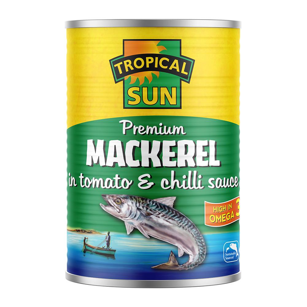 MASTropical Sun Mackerel in Tomato & Chilli Sauce 400g-Fd