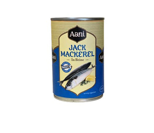 Aani Jack Mackerel in Brine 425g