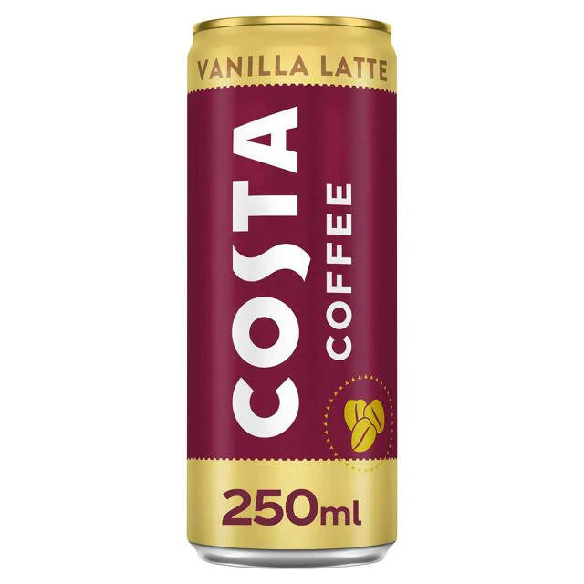 Costa Coffee Vanilla Latte 250ml-Food