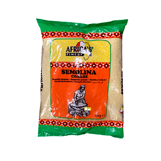 Africa's Finest Semolina Coarse 4kg Box of 1