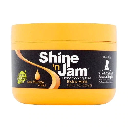 MASAmpro Shine N Jam Extra Hold Conditioning Gel 8oz-Food