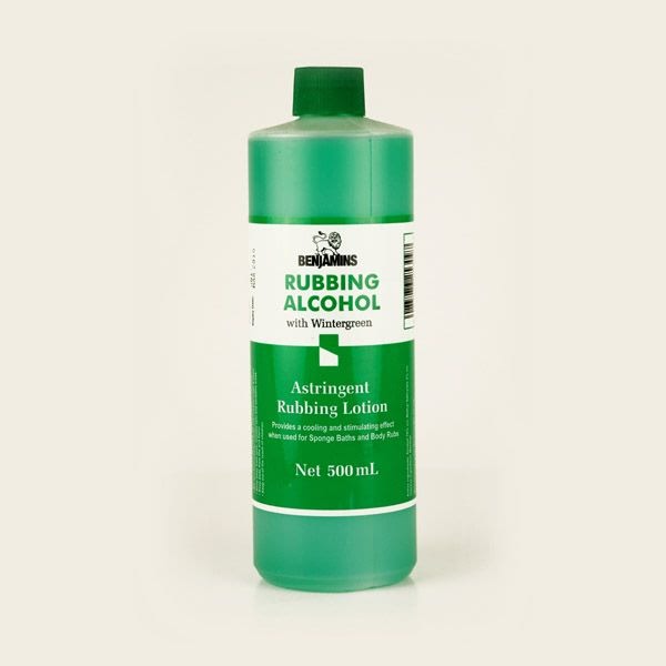 MASBenjamins Rubbing Alcohol Wintergreen 500ml-Fd