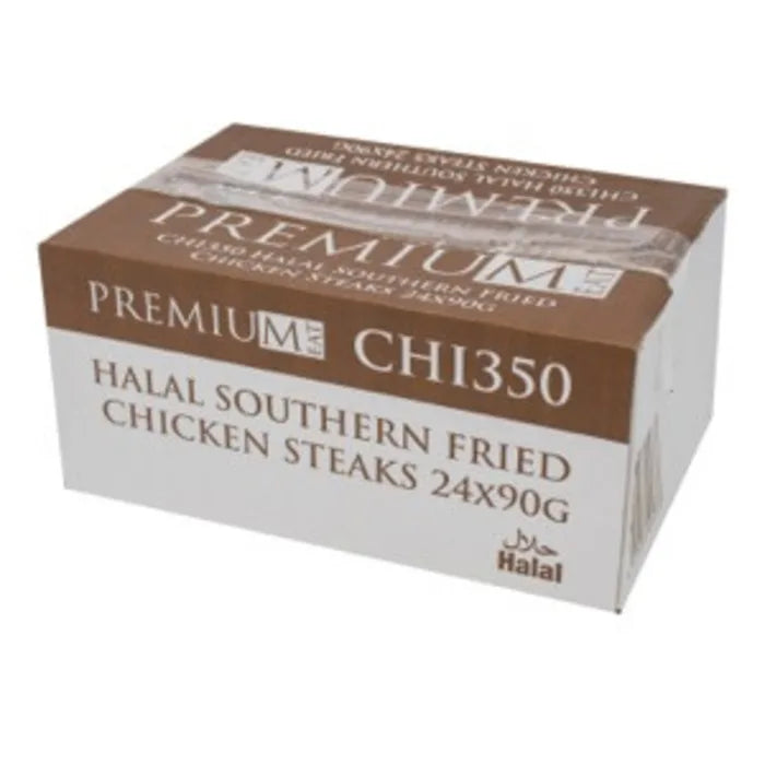MASPremiumeat Halal Southern Fried Chicken Steak-24x90g-Food