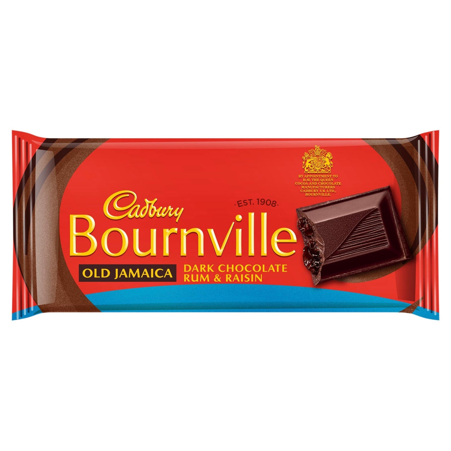 MASCad Bournville Old Jamaica Dark Chocolate Bar 100g-Food