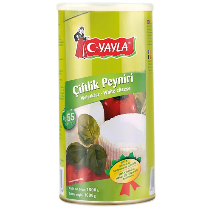 Yayla (55%) Turkish White Cheese 1 x 800g-Food