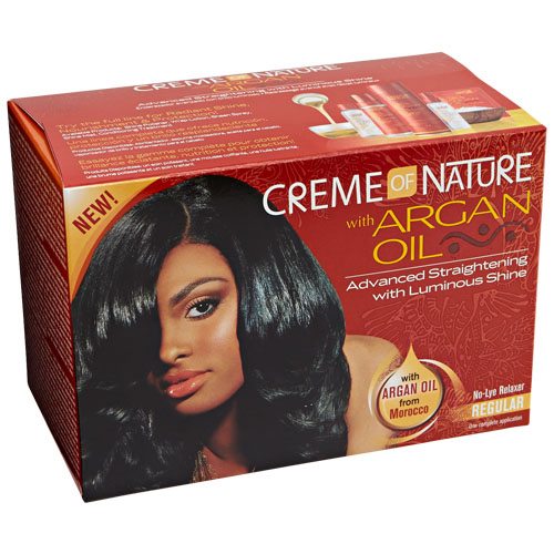 MASCreme Of Nature Argan Oil Relaxer Kit Regular-Food