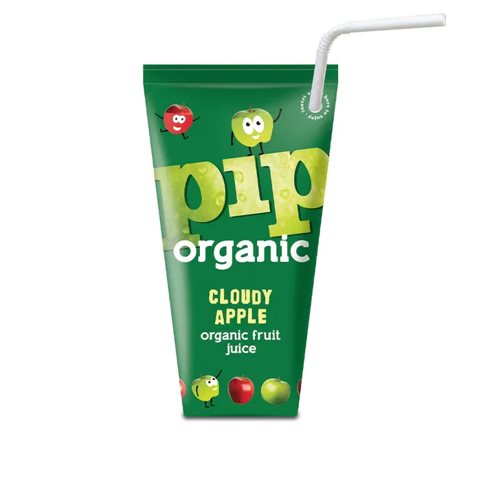 MASPip Organic Kids Cloudy Apple Juice 24 x 180ml-Food Fruit Juice Asetena Pa