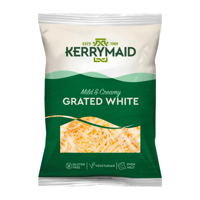 MASKerrymaid Grated White Cheese 1 x 2kg-Food