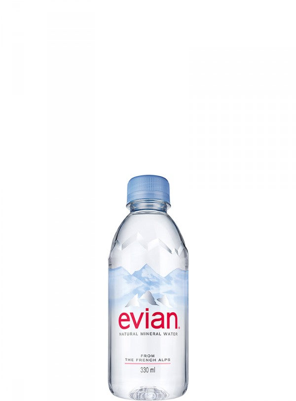 Evian Still Natural Mineral Water 330ml