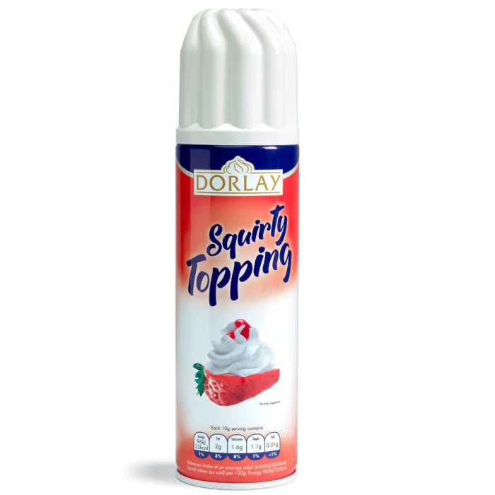MASDorlay Squirty Topping 1 x 250g-Food