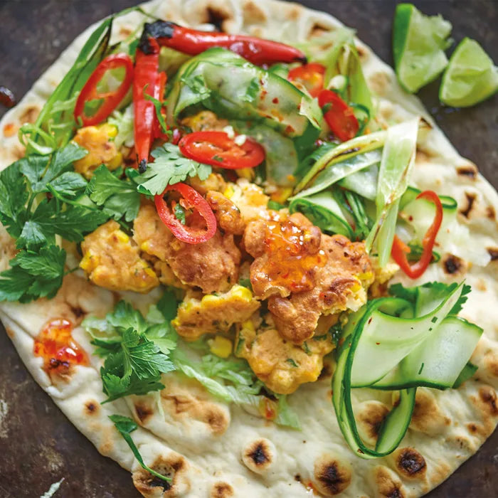 Baked Earth Oval Sourdough Wrap / Flatbread 120g x 24pcs