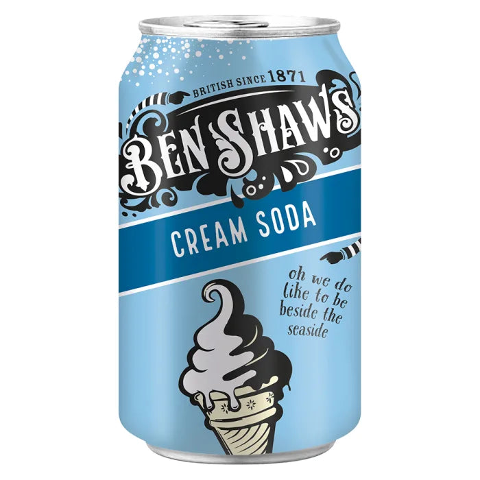 MASBen Shaws Cream Soda 24 x 330ml-Food Drinks Asetena Pa